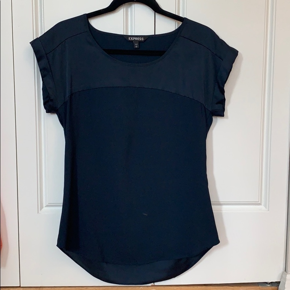 Navy Express Top